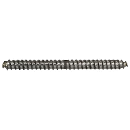Midwest Fastener 1/4" x 3" Zinc Plated Steel Dowel Screws 15PK 68423